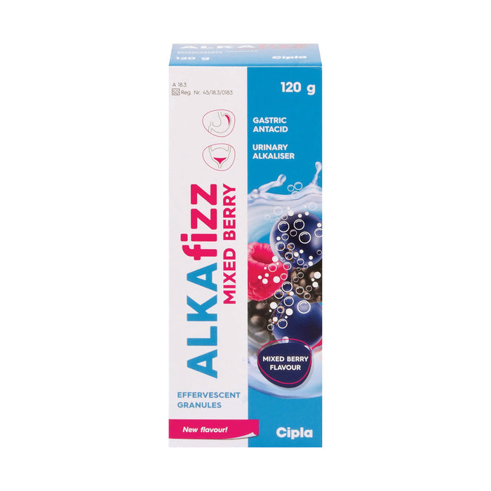 Alkafizz Effervescent Granules Berry 120g