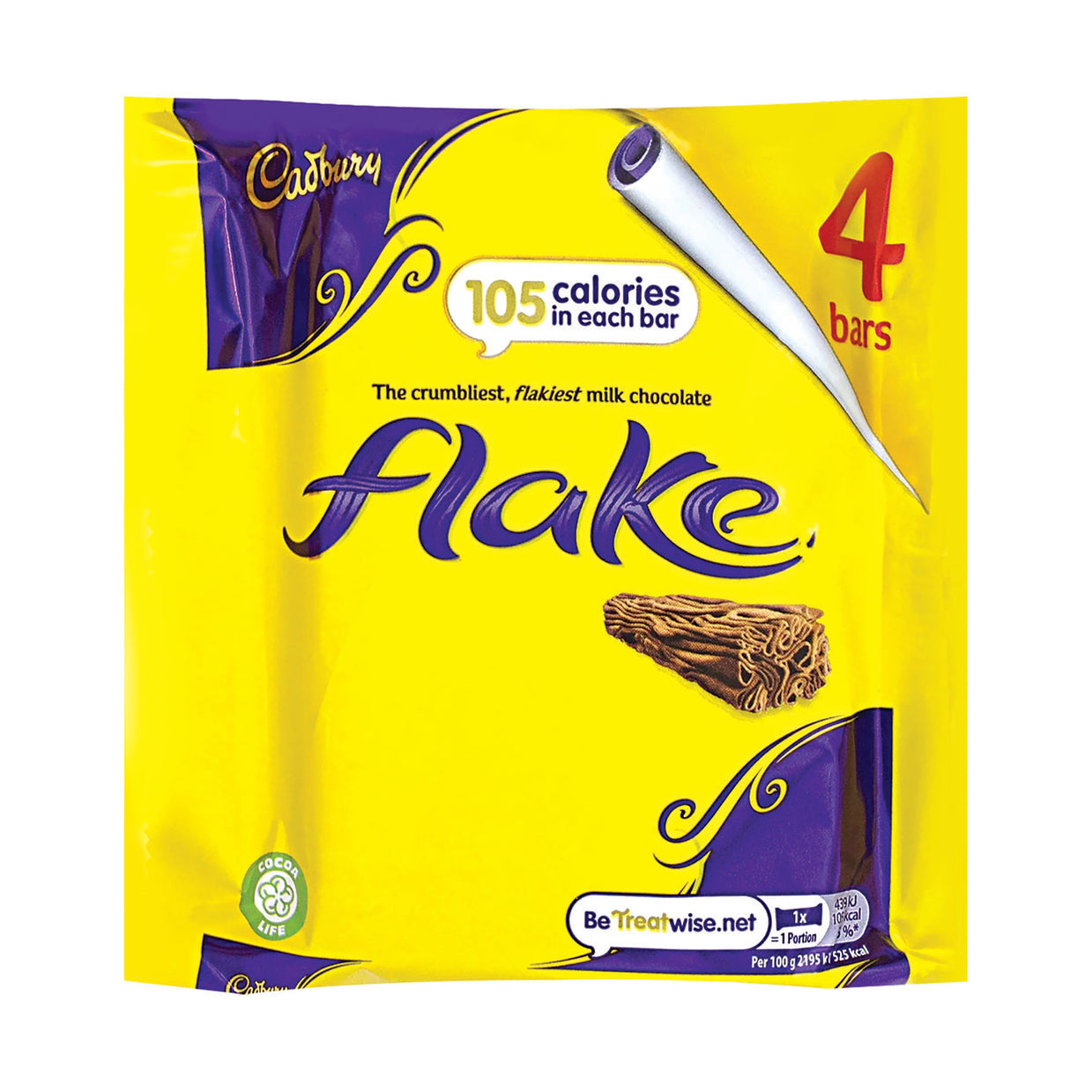 Cadbury Dairy Milk Flake 80g 4 Pack Maximed