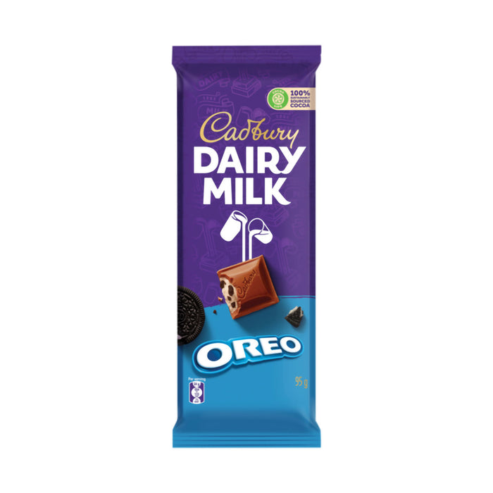 Cadbury Dairy Milk Oreo Chocolate Slab 95g - Maximed