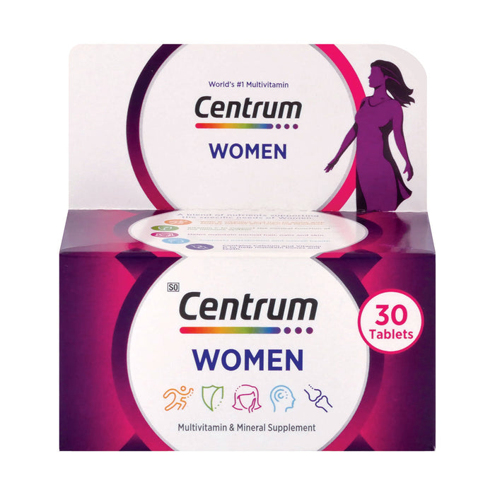 Centrum Women Multivitamin & Mineral Supplement 30 Tablets