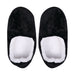 Cosy Fluffy Slippers Mens - Black