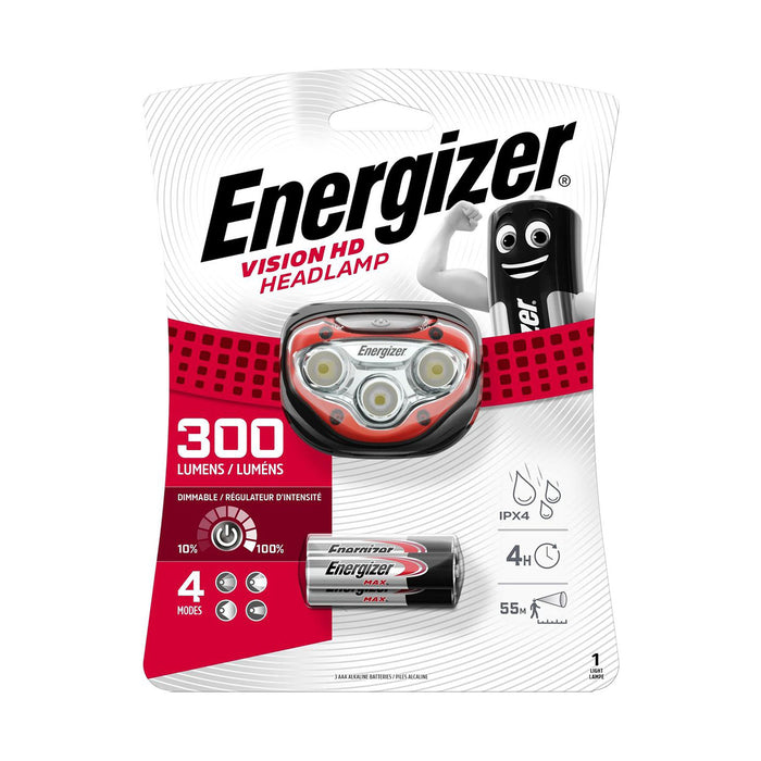 Energizer Headlamp 300 Lumens LED