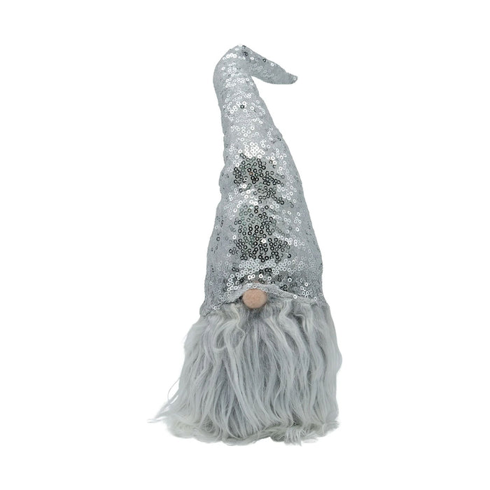 Jenam Christmas Gnome Sequins Silver