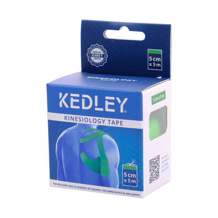 Kedley Kinesiology Sports Tape 5cm x 5m - Green