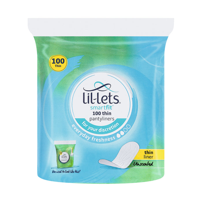 Lil-Lets Pantyliners Unscented 100