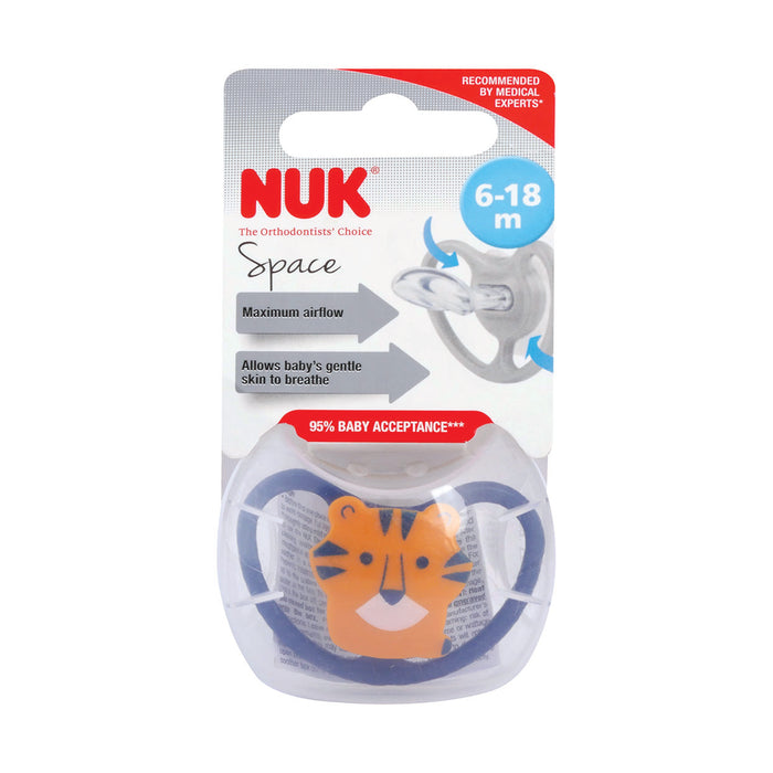 Nuk Space Soother Neutral 18-36 Months Boy