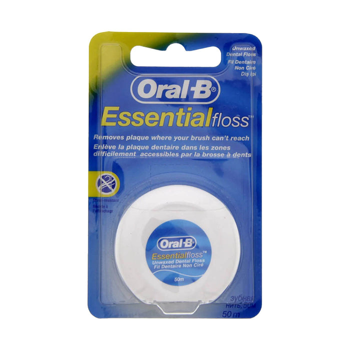 Oral-B Essential Floss Unwaxed 50m