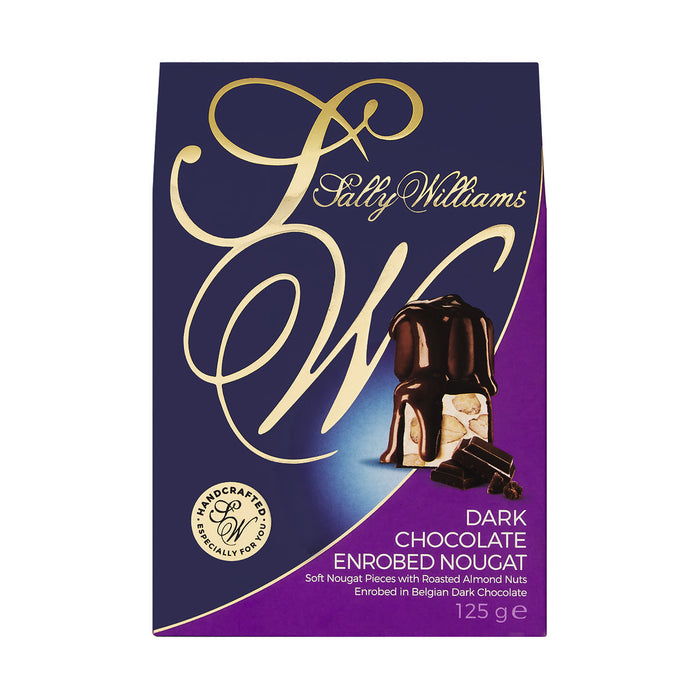 Sally Williams Nougat Dark Chocolate 125g