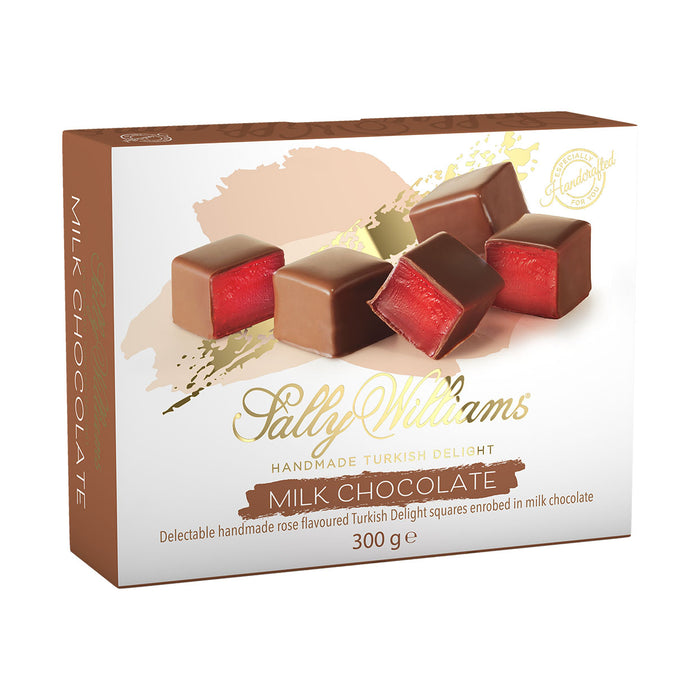 Sally Williams Turkish Delight Milk Chocolate 300g