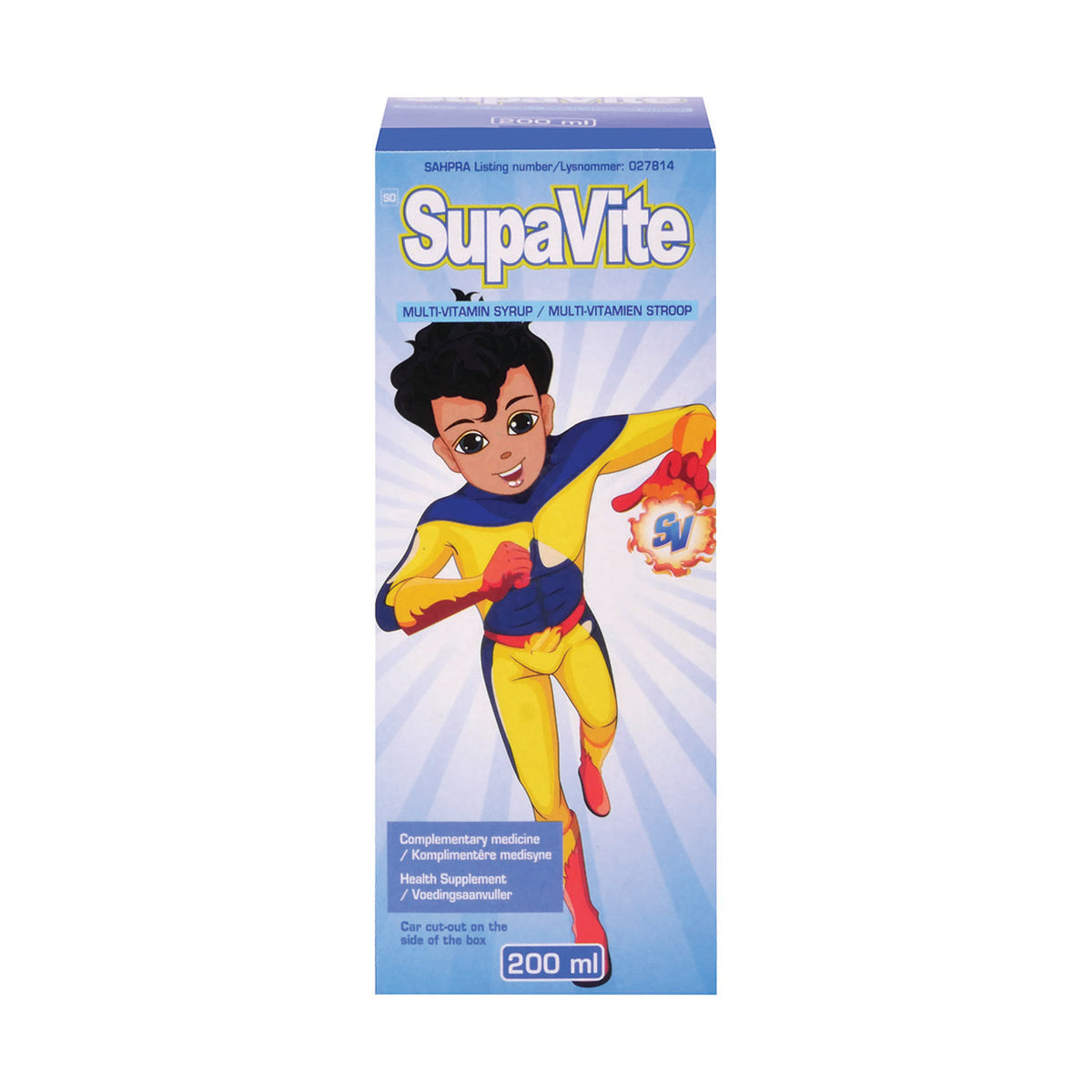 Supavite For Boy Syrup 200ml - Maximed