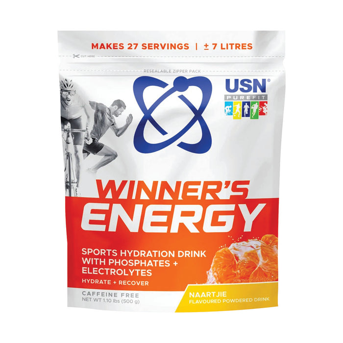 USN Winner's Energy Hydration Drink Naartjie 500g