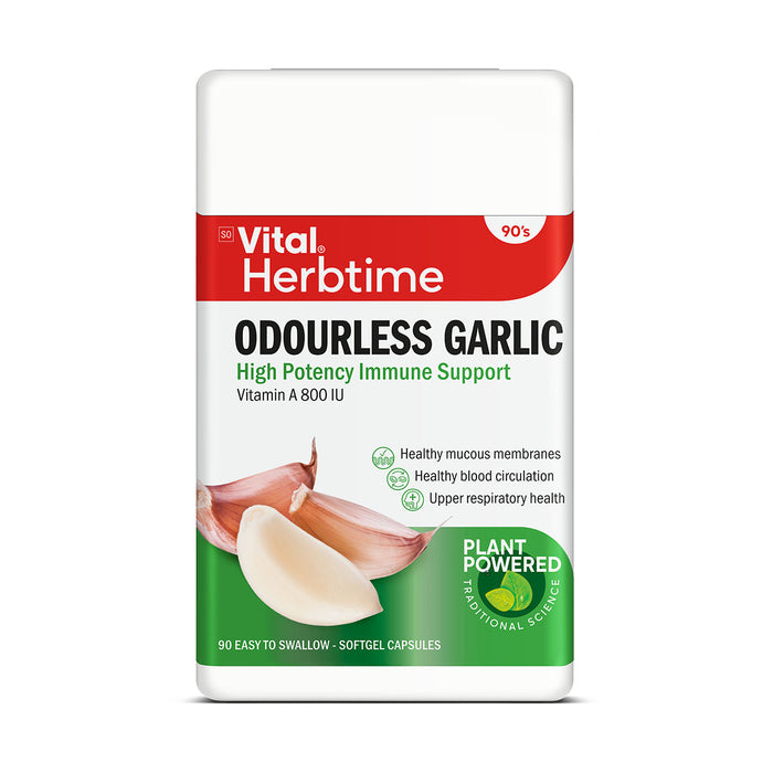 Vital Odourless Garlic 90 Capsules