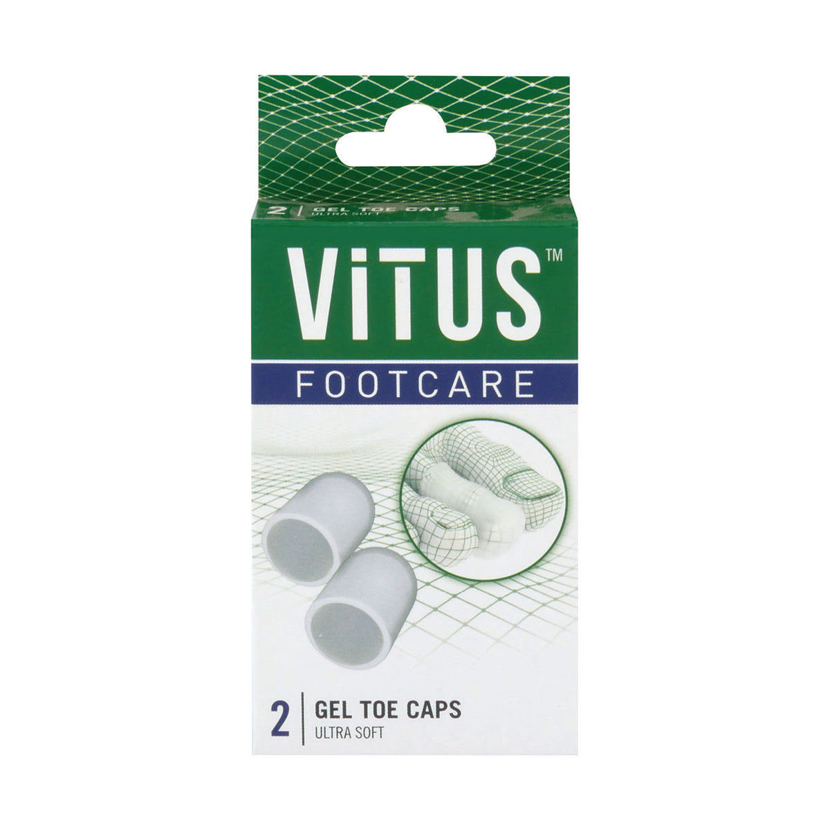 Vitus Gel Toe Caps Ultra Soft 2 Pack - Maximed