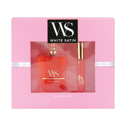 Yardley White Satin De Toilette Combo Pack 100ml + 15ml