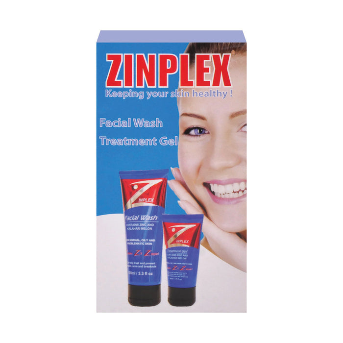 Zinplex Face Wash & Treatment Gel