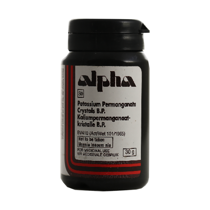 Alpha Potassium Permanganate 30g