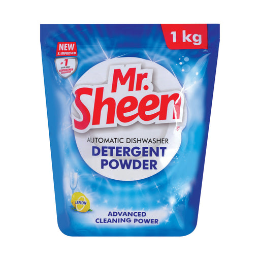 Mr Sheen Automatic Dishwasher Detergent Powder 1kg Lemon