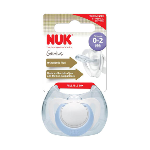 Nuk Silicone Soother Genius Boy 0-2 Months