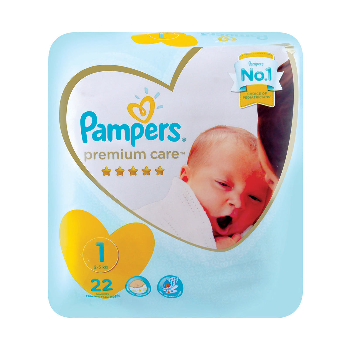 Pampers Premium Care Pants Diapers, Size 3, 6-11kg, 56 Diapers