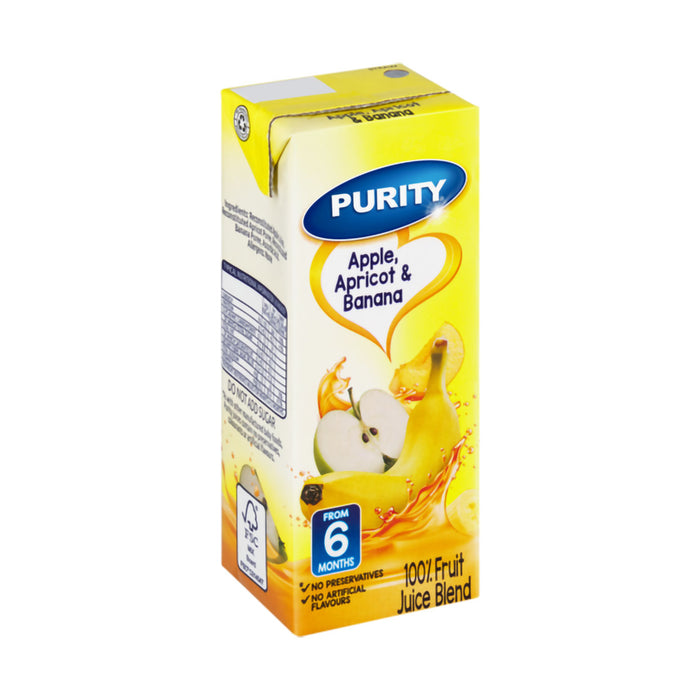 Purity Apple, Apricot & Banana Juice 200ml